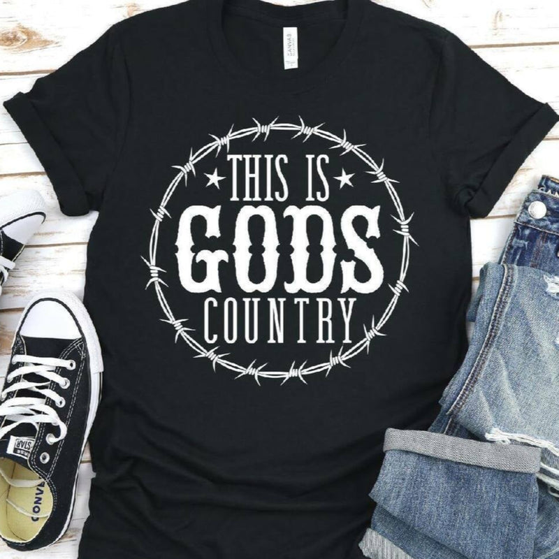 Women's This is Gods Country T-Shirt