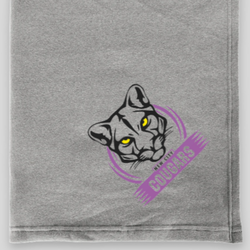 Cougars Sweatshirt Blanket