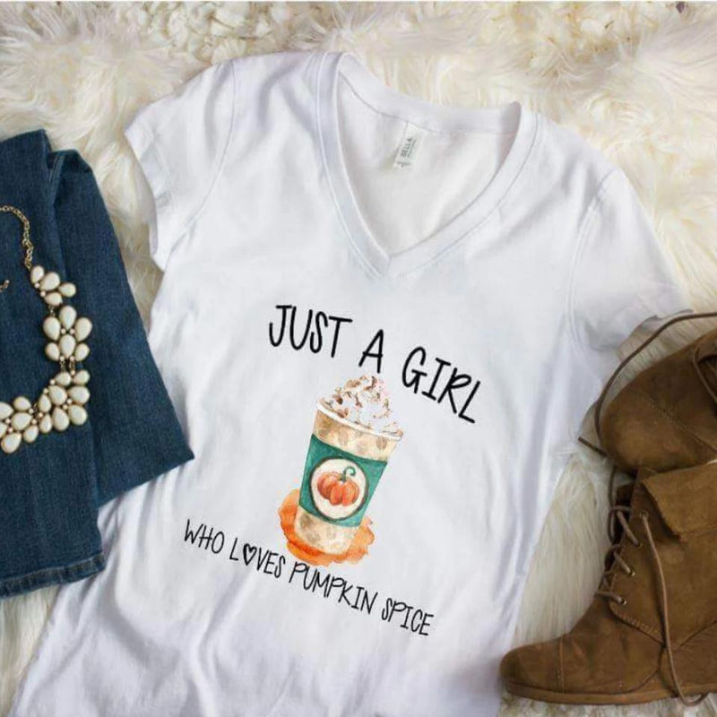 Just a Girl Who Loves Pumpkin Spice Shirt
