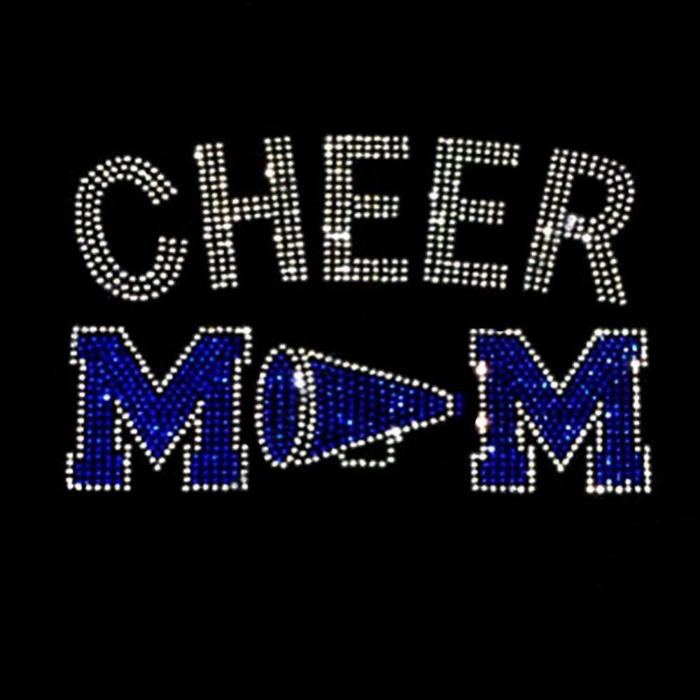Custom Cheer Mom Blinged Tees Wildcats