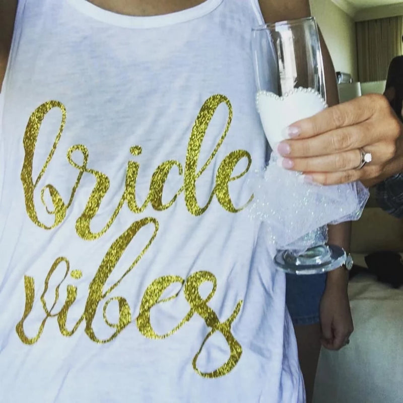 Bride Vibes Bridal Party Tank