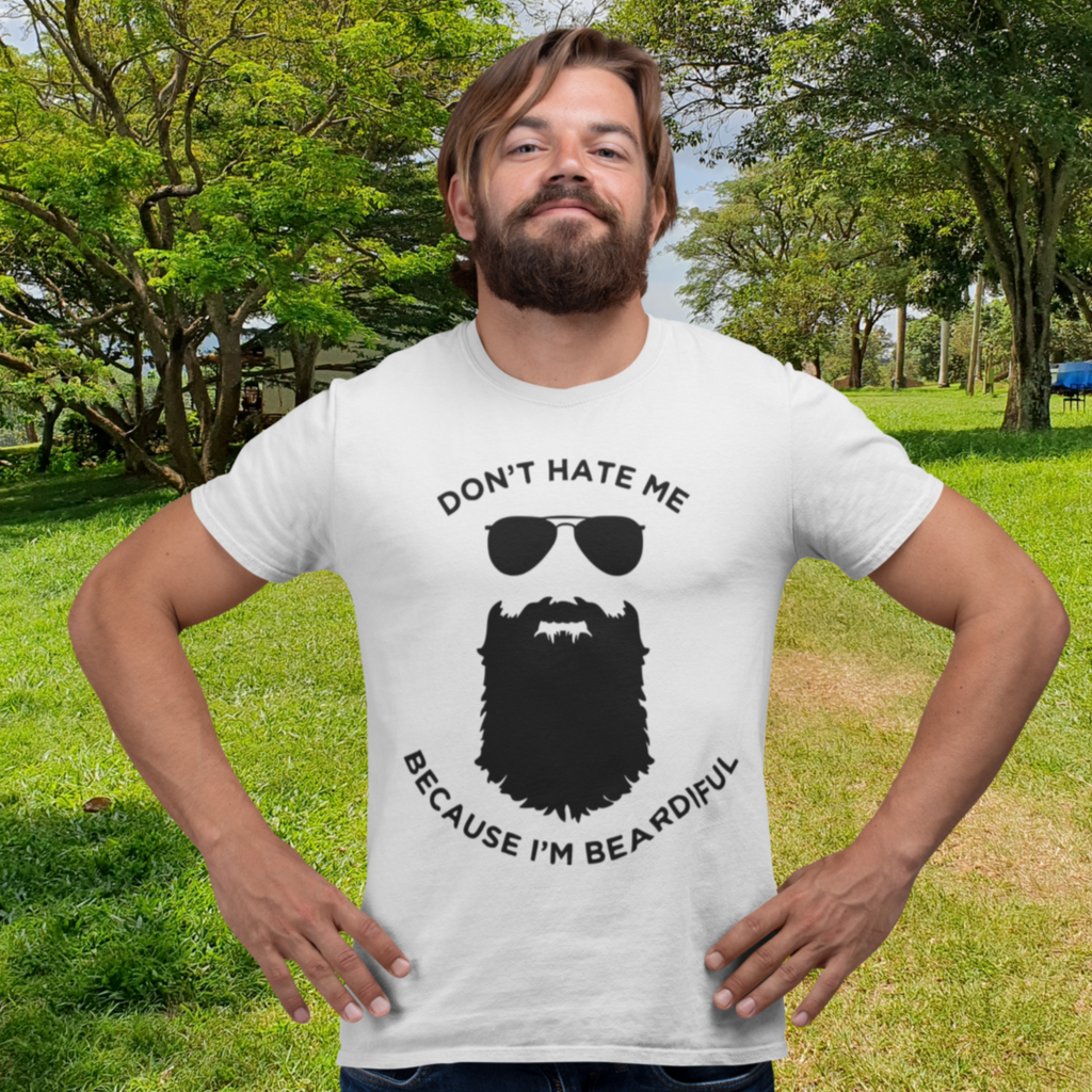 Men's Beardiful T-Shirt | Men's Best Printed Design T-Shirt | Best Ideal Gift for Tees Your Friends & Family