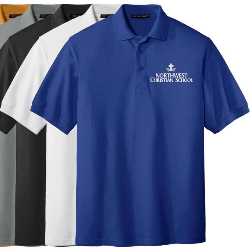 Northwest Christian School Adult Unisex Short Sleeve Polo