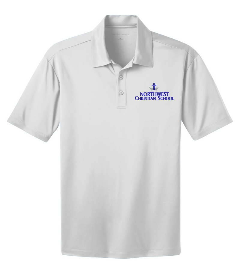 Northwest Christian School Youth Short Sleeve Polo - Moisture Wicking
