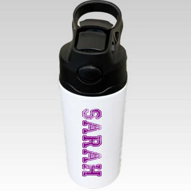 Cougars 12 oz Water Bottle with Straw