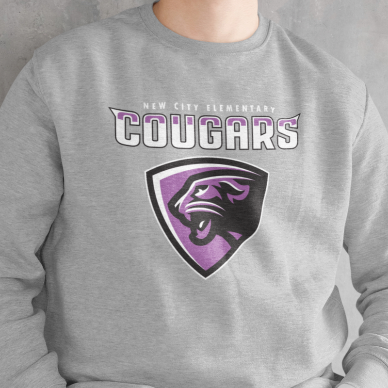 Cougars Crew Neck Sweatshirt