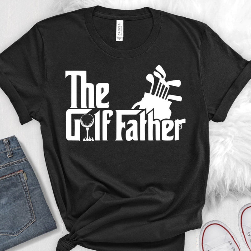 Men's Golf Father T-Shirt - Boys Printed Design Tshirt - Best Ideal Gift Tees for Your Friends & Family